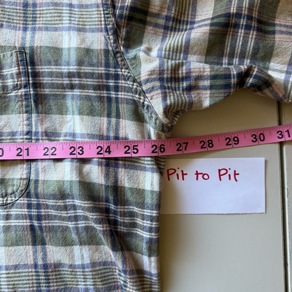 Woolrich Shirt Gingham Check Mens Short Sleeve 100% Cotton Button Up XL - Picture 9 of 9